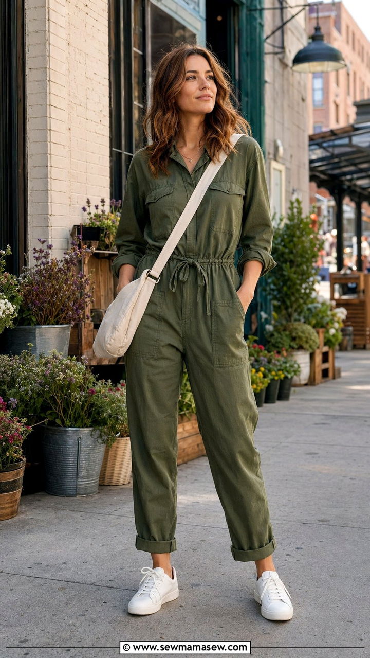 Utility Jumpsuit Outfit - 35 Outfit ideas for women in their 20s