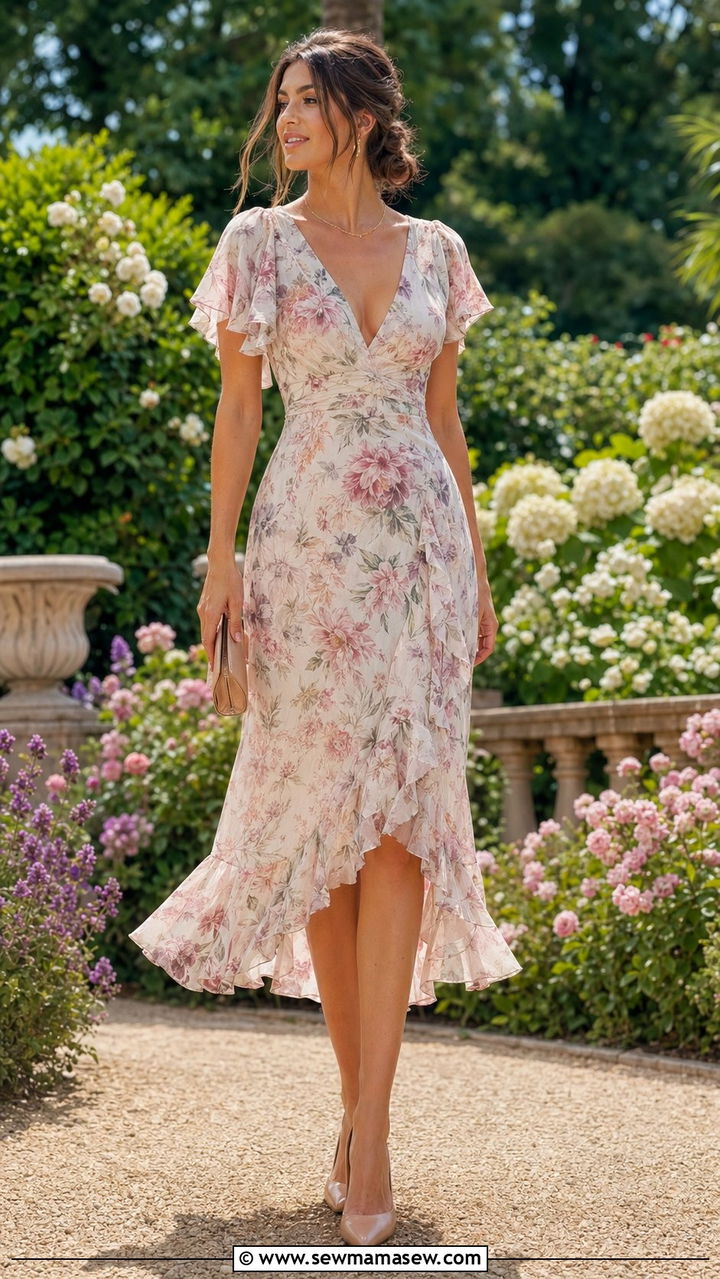 V Neck Dress Wedding Guest Outfit Long Torso - 30 wedding guest outfits for long torso women