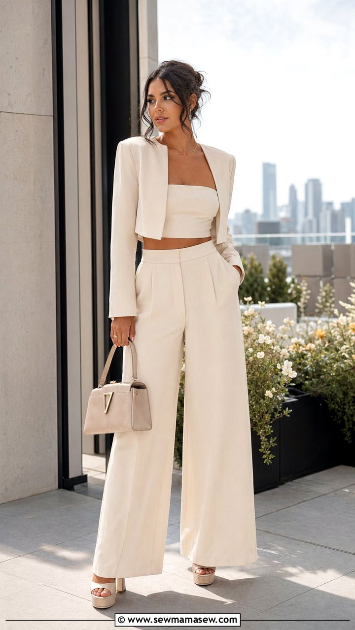 Wide Leg Co Ord Set Wedding Guest - 30 Wedding guest co-ord outfit ideas
