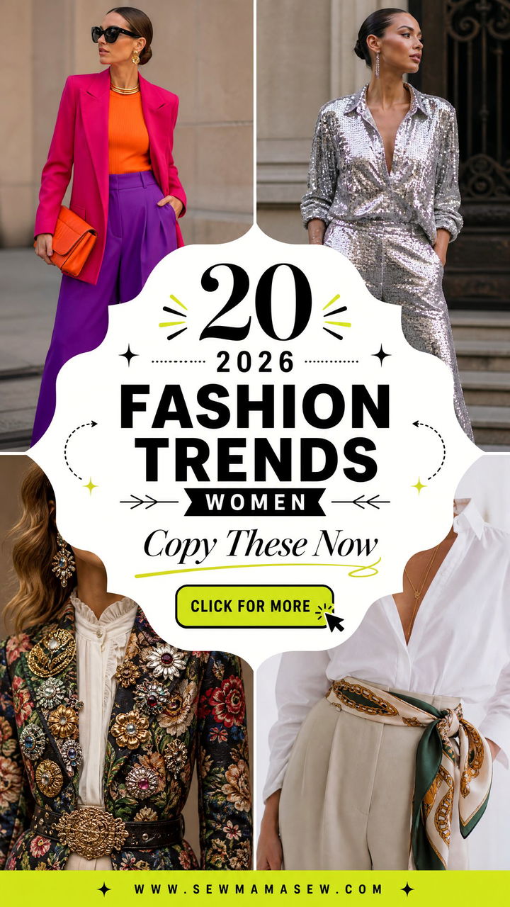 20 2026 Fashion Trends Women to Copy Now - 20 2026 Fashion Trends Women to Copy Now