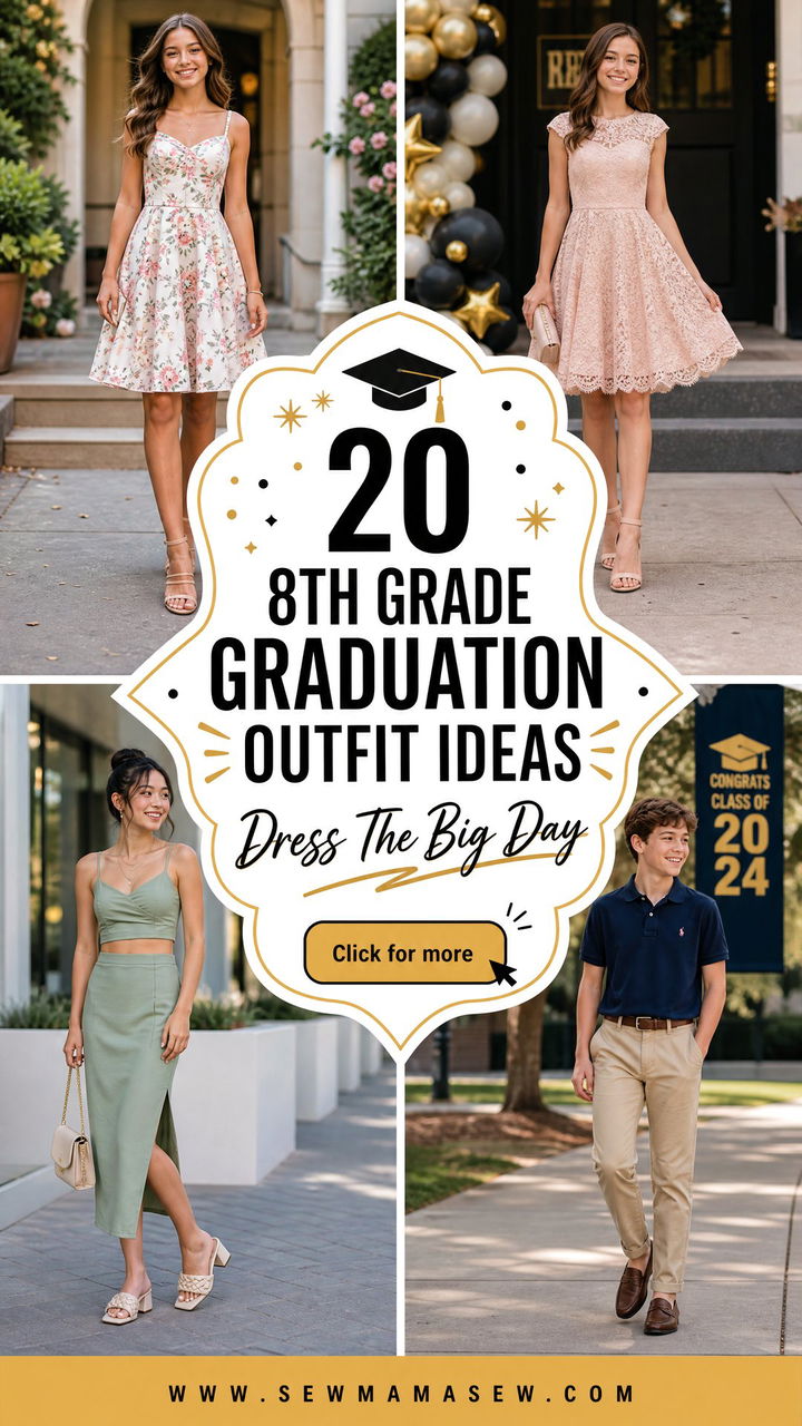 20 8th Grade Graduation Outfit Ideas to Wow - 20 8th Grade Graduation Outfit Ideas to Wow