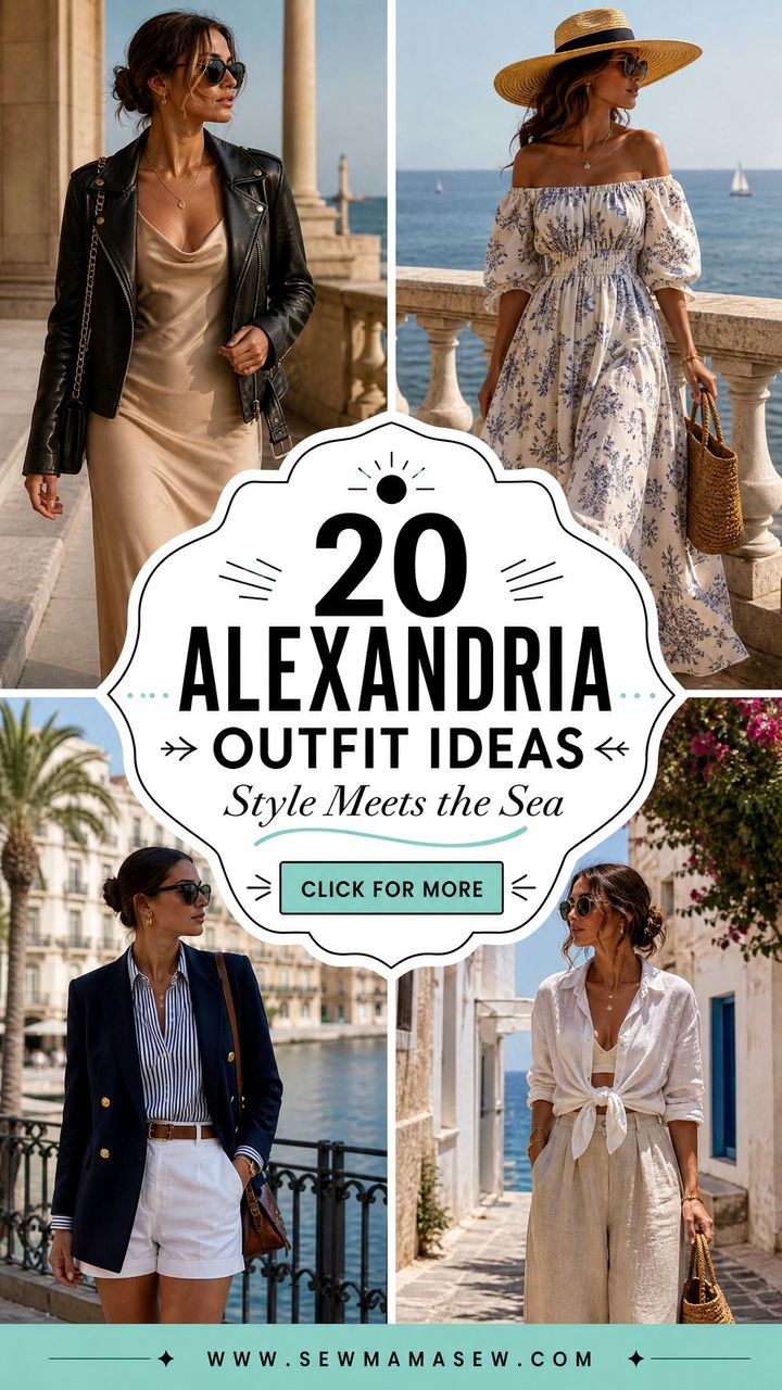 20 Alexandria Outfit Ideas for Your Egyptian Getaway - 20 Alexandria Outfit Ideas for Your Egyptian Getaway