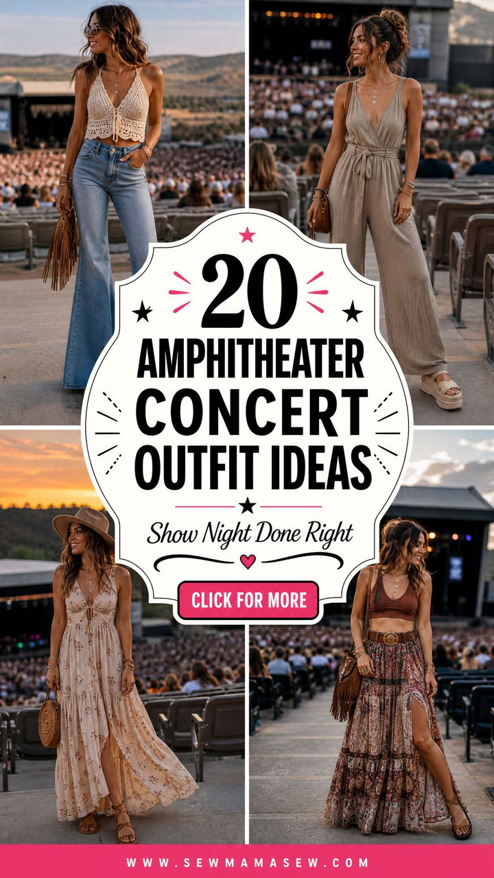 20 Amphitheater Concert Outfit Ideas for Show Nights - 20 Amphitheater Concert Outfit Ideas for Show Nights