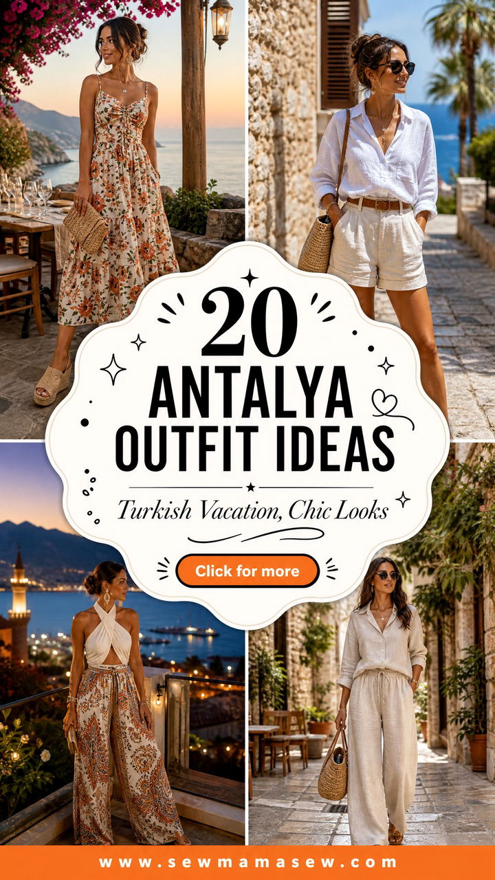 20 Antalya Outfit Ideas for a Stylish Turkish Vacation - 20 Antalya Outfit Ideas for a Stylish Turkish Vacation