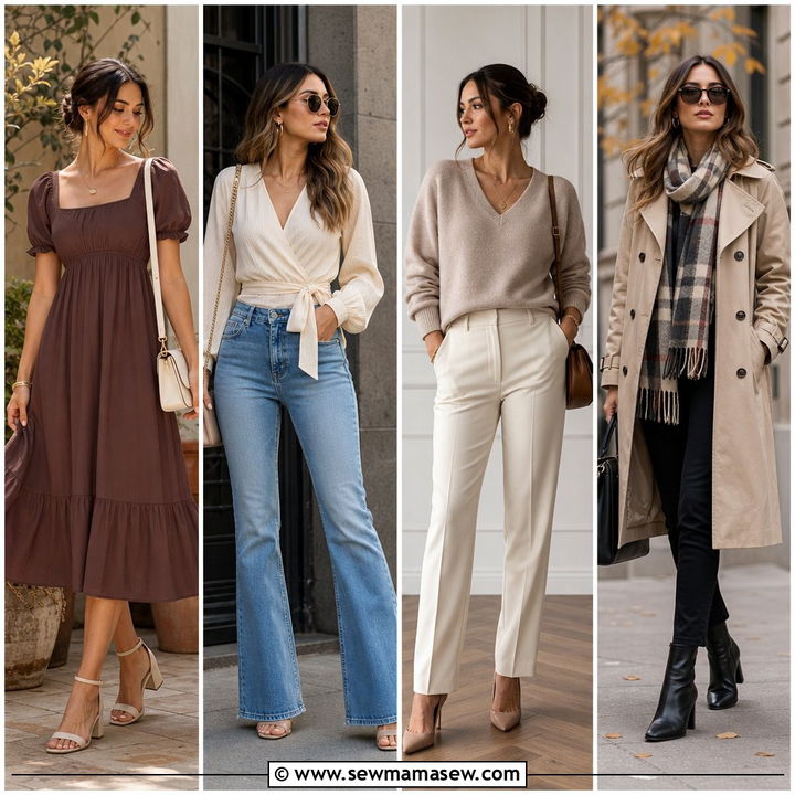 20 Apple Shape Outfits for Women Over 50 That Flatter