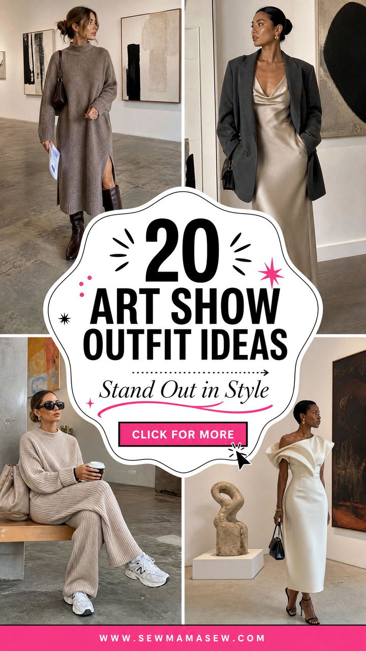 20 Art Show Outfit Ideas to Stand Out in Style - 20 Art Show Outfit Ideas to Stand Out in Style
