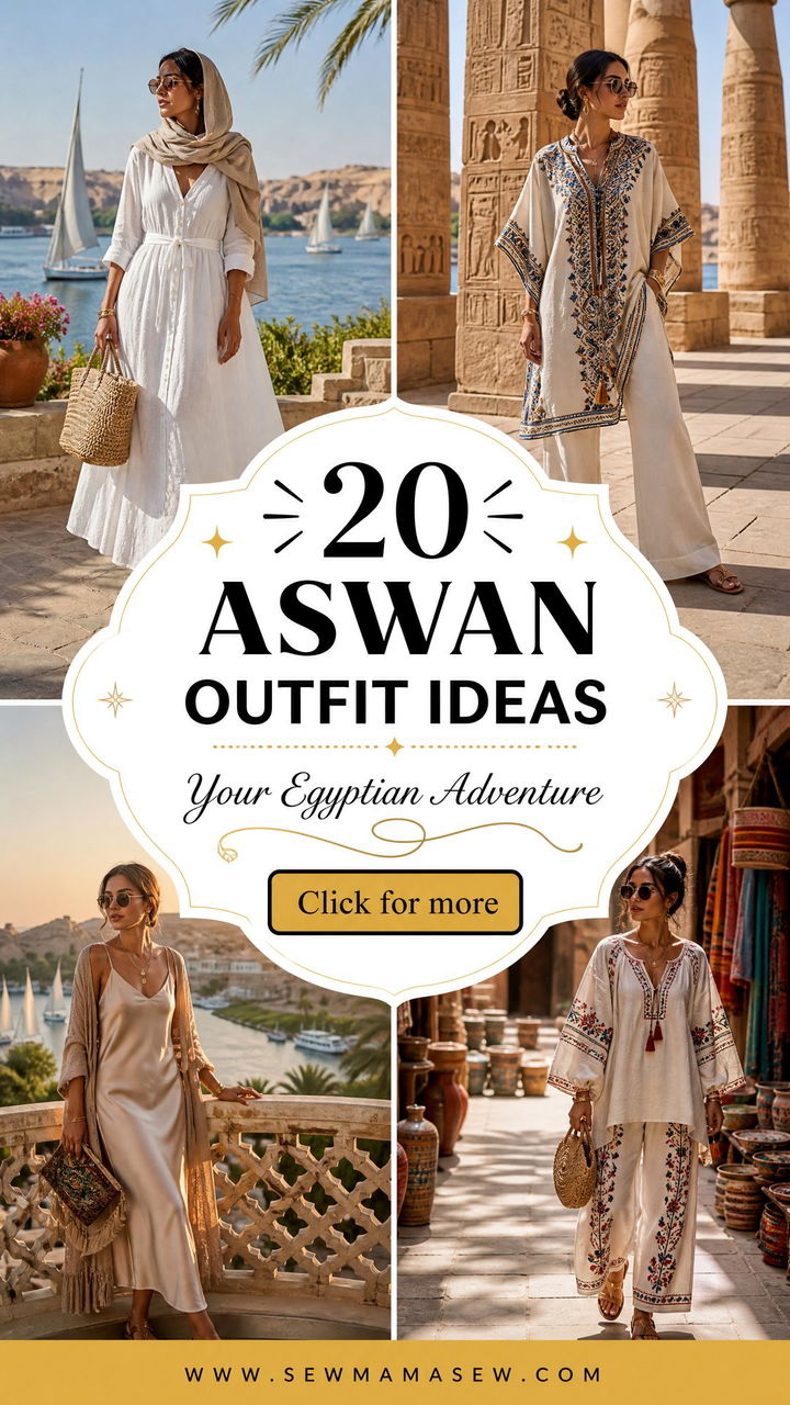 20 Aswan Outfit Ideas for Your Egyptian Adventure - 20 Aswan Outfit Ideas for Your Egyptian Adventure