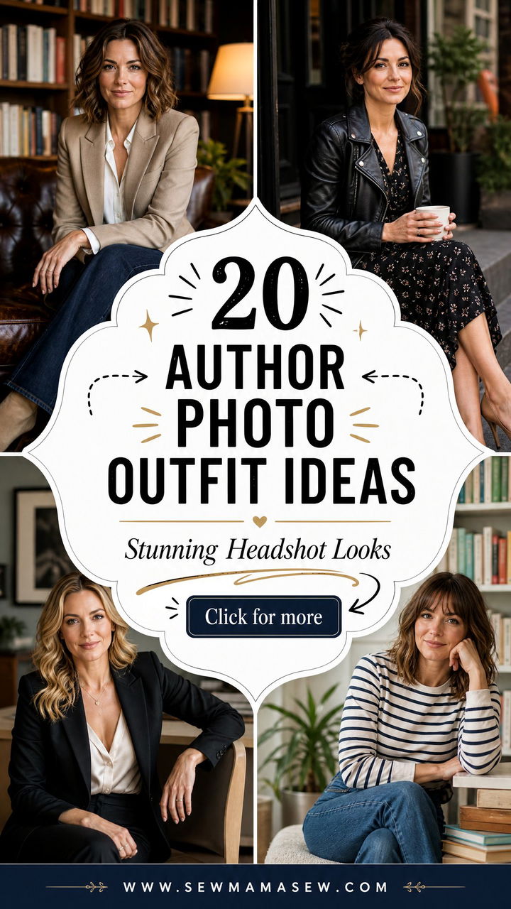 20 Author Photo Outfit Ideas for a Stunning Headshot - 20 Author Photo Outfit Ideas for a Stunning Headshot