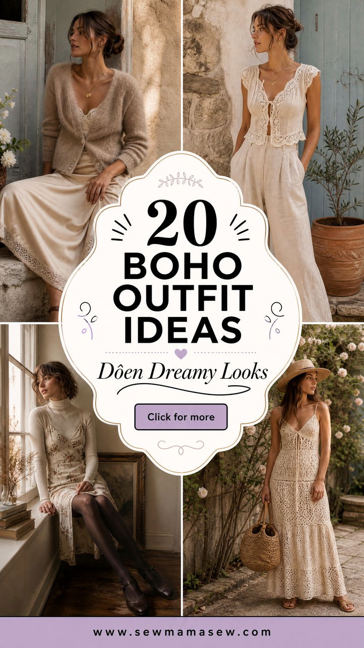 20 Boho Outfit Ideas Inspired by Den Style - 20 Boho Outfit Ideas Inspired by Dôen Style