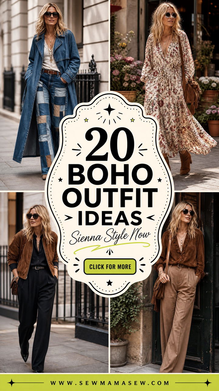20 Boho Outfit Ideas Sienna Miller Style to Copy Now - 20 Boho Outfit Ideas Sienna Miller Style to Copy Now