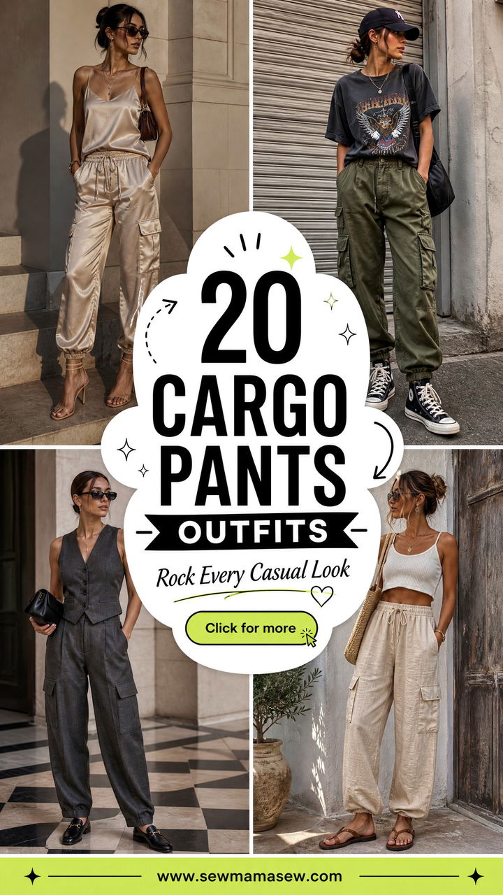20 Cargo Pants Outfits to Rock in 2026 - 20 Cargo Pants Outfits to Rock in 2026