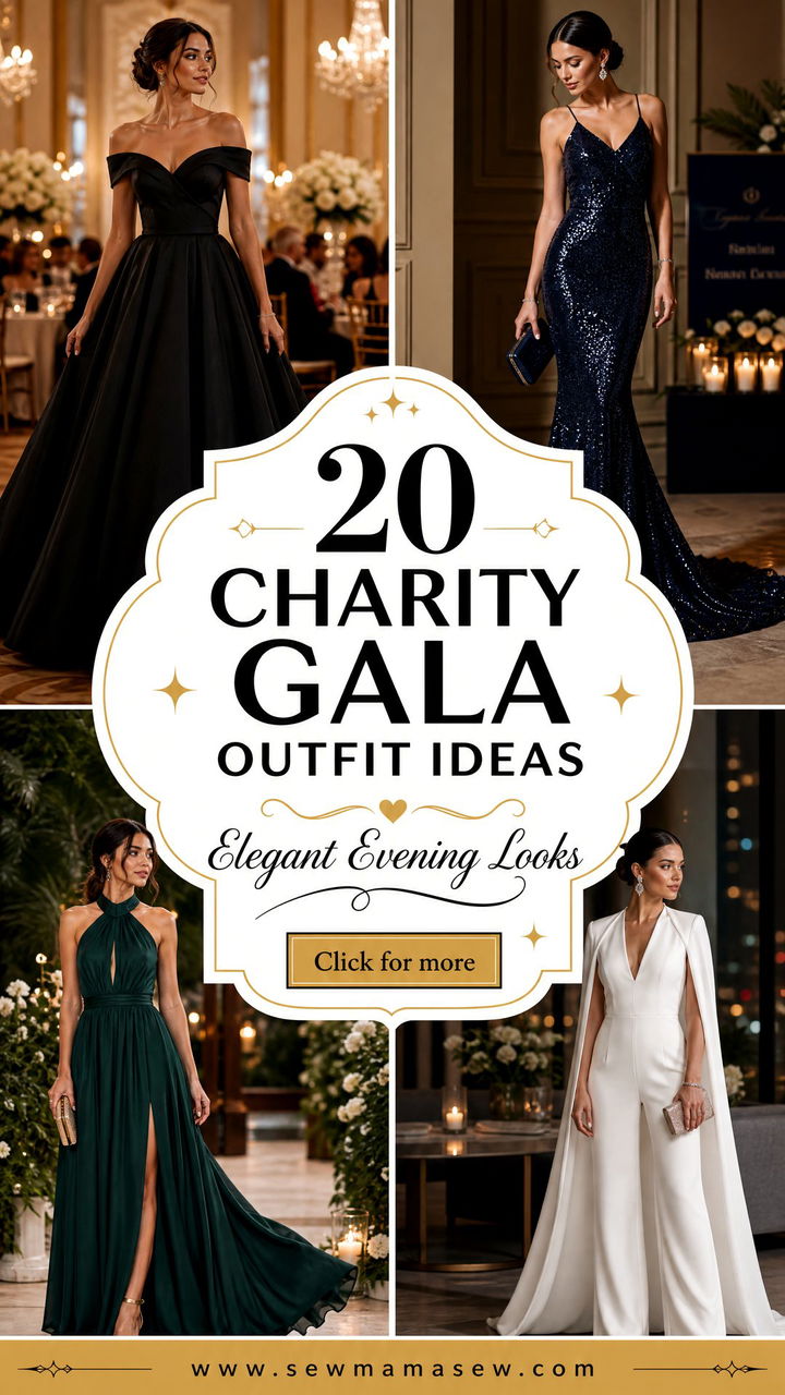 20 Charity Gala Outfit Ideas for an Elegant Evening - 20 Charity Gala Outfit Ideas for an Elegant Evening