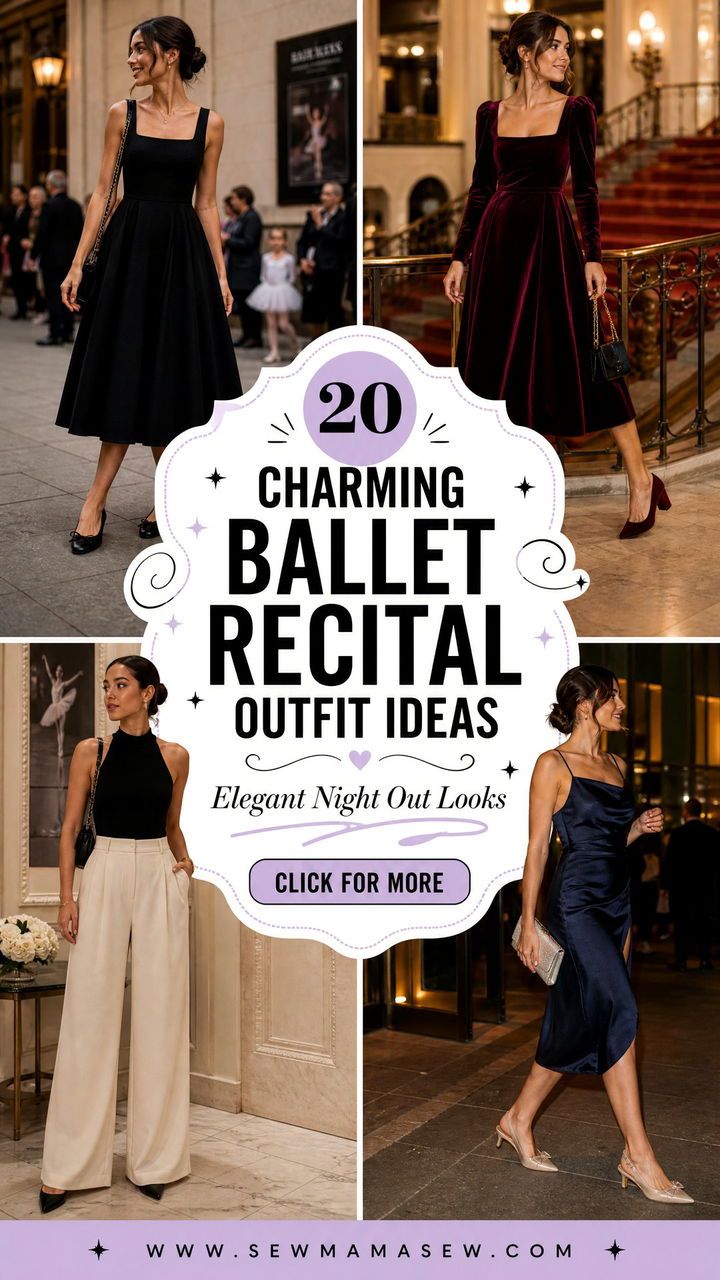 20 Charming Ballet Recital Outfit Ideas to Wear - 20 Charming Ballet Recital Outfit Ideas to Wear