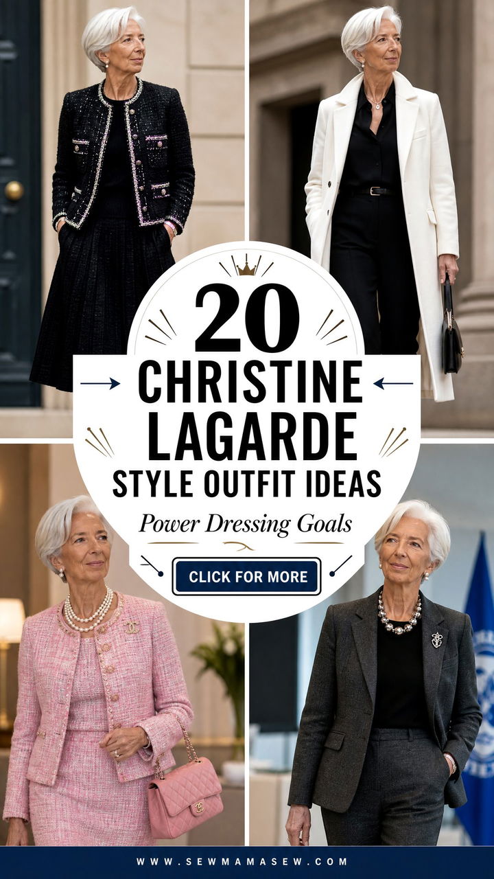 20 Christine Lagarde Style Outfit Ideas for Power Dressing - 20 Christine Lagarde Style Outfit Ideas for Power Dressing