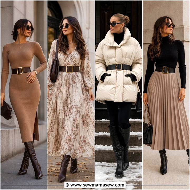 20 Chunky Belt Outfit Ideas to Try in 2026