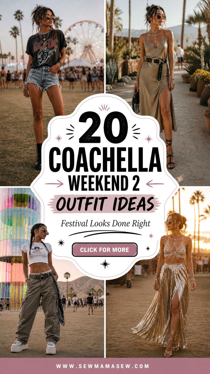 20 Coachella Weekend 2 Outfit Ideas for 2026 - 20 Coachella Weekend 2 Outfit Ideas for 2026