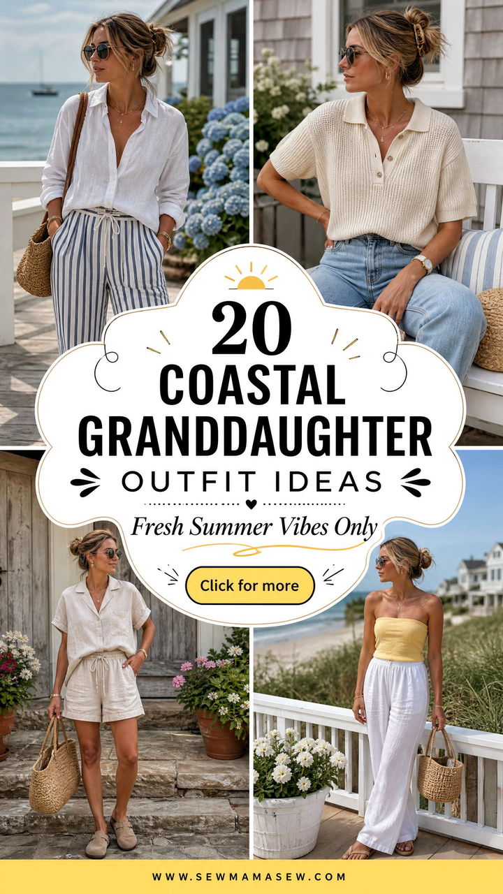 20 Coastal Granddaughter Outfit Ideas for Summer - 20 Coastal Granddaughter Outfit Ideas for Summer