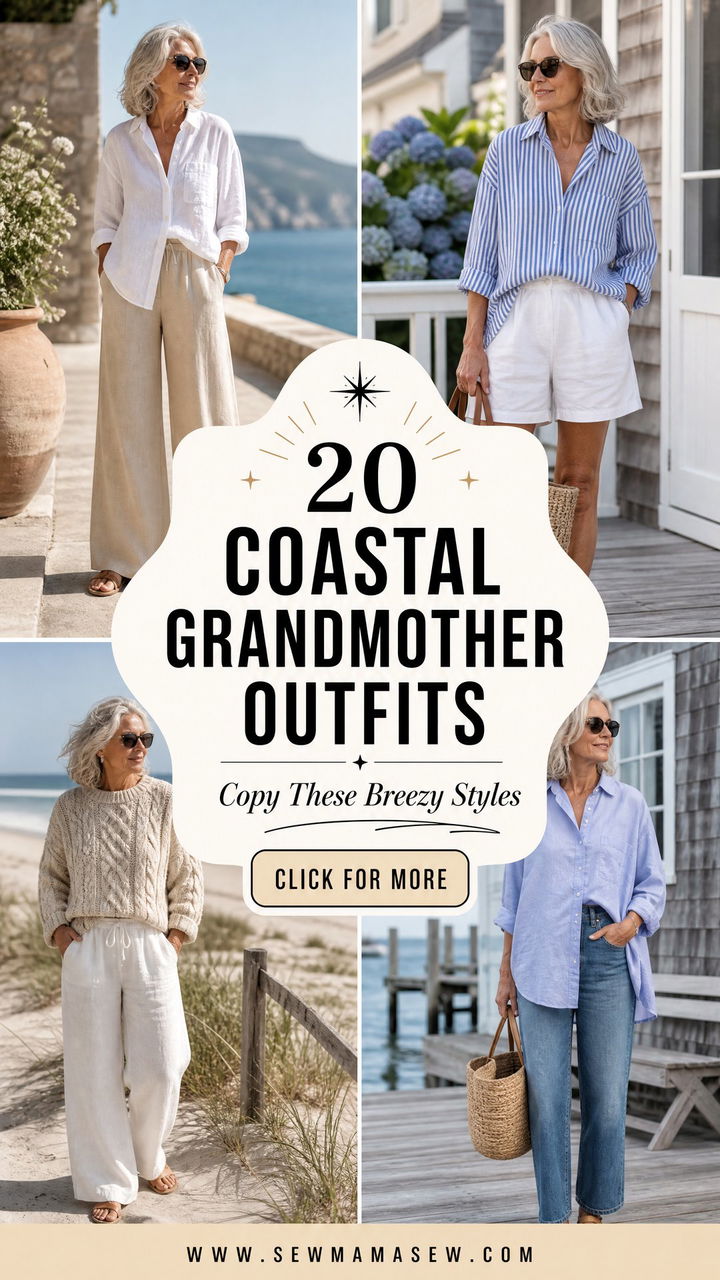 20 Coastal Grandmother Outfits to Copy Now - 20 Coastal Grandmother Outfits to Copy Now