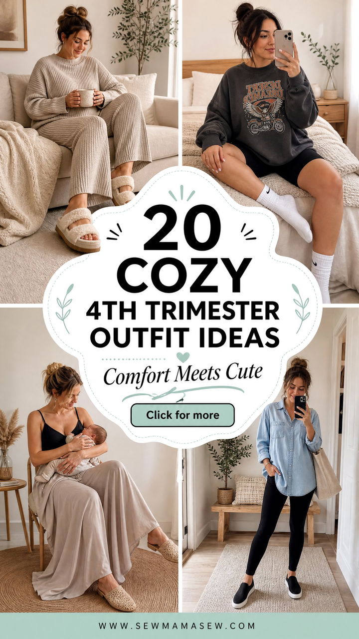 20 Cozy 4th Trimester Outfit Ideas for New Moms - 20 Cozy 4th Trimester Outfit Ideas for New Moms