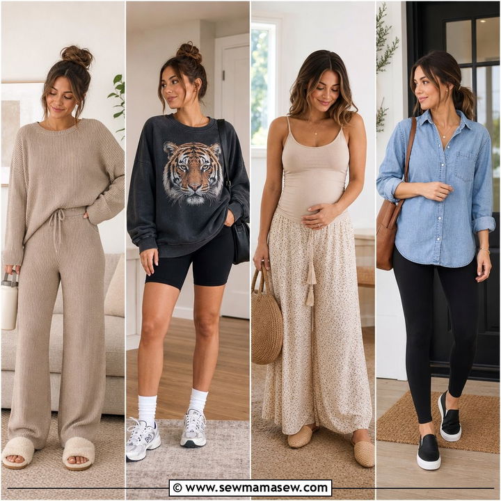 20 Cozy 4th Trimester Outfit Ideas for New Moms