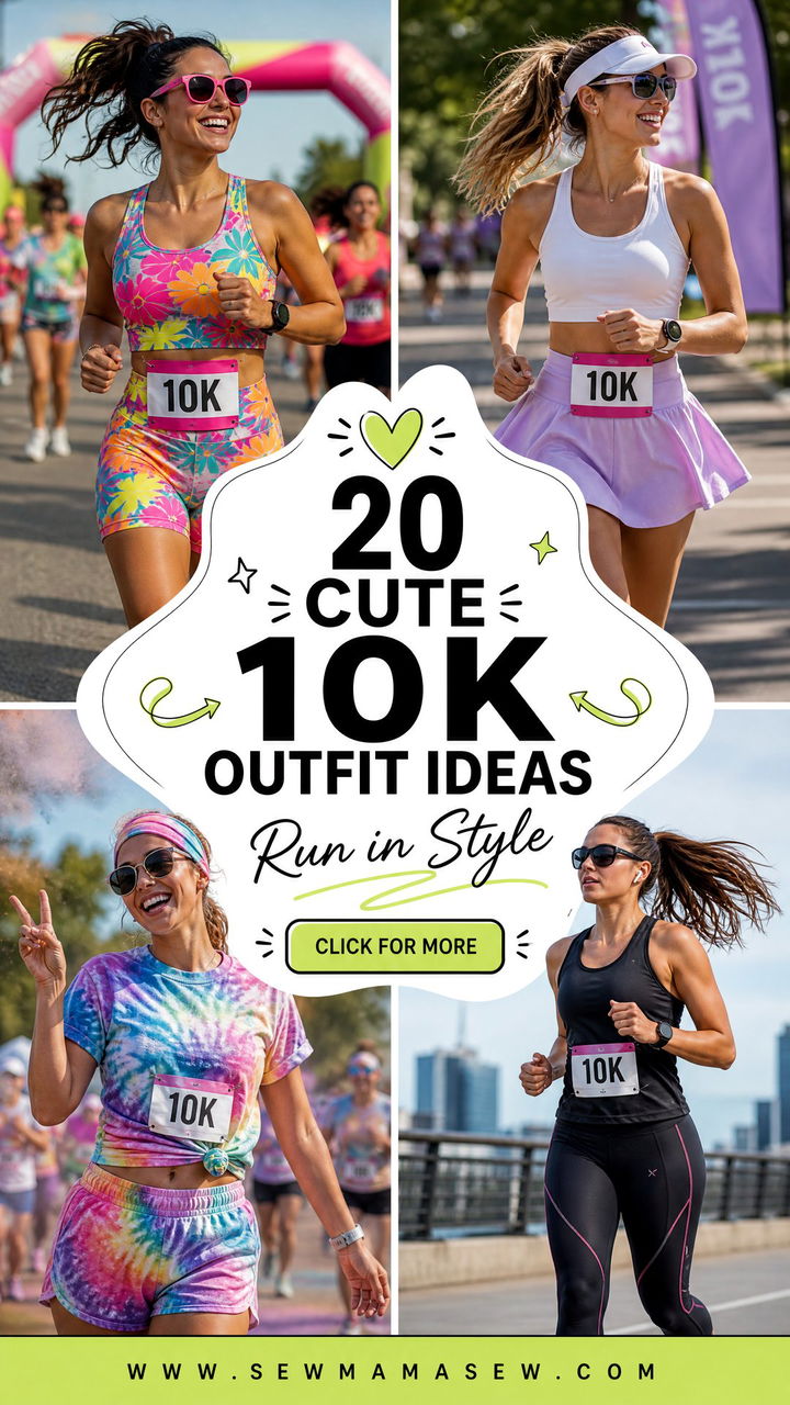 20 Cute 10K Outfit Ideas for Race Day Style - 20 Cute 10K Outfit Ideas for Race Day Style