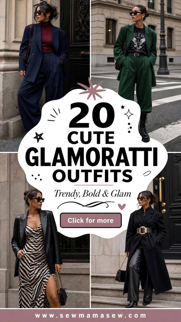 20 Cute Glamoratti Outfits for Bold Trendy Style - 20 Cute Glamoratti Outfits for Bold Trendy Style