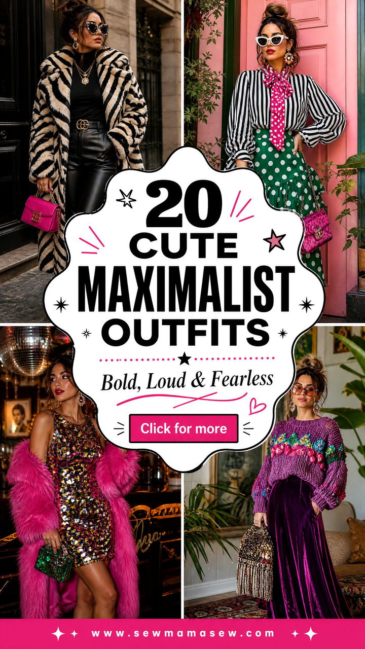 20 Cute Maximalist Outfits to Make a Bold Statement - 20 Cute Maximalist Outfits to Make a Bold Statement