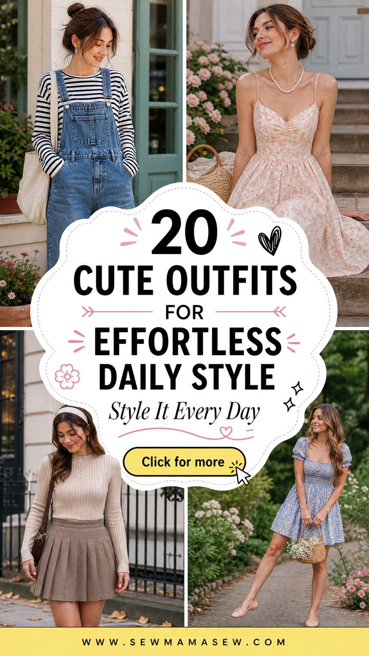 20 Cute Outfits to Copy for Effortless Daily Style - 20 Cute Outfits to Copy for Effortless Daily Style