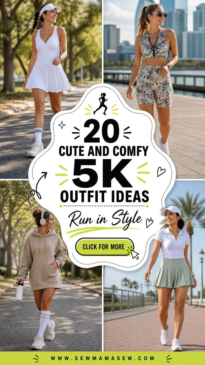 20 Cute and Comfy 5K Outfit Ideas for Race Day - 20 Cute and Comfy 5K Outfit Ideas for Race Day