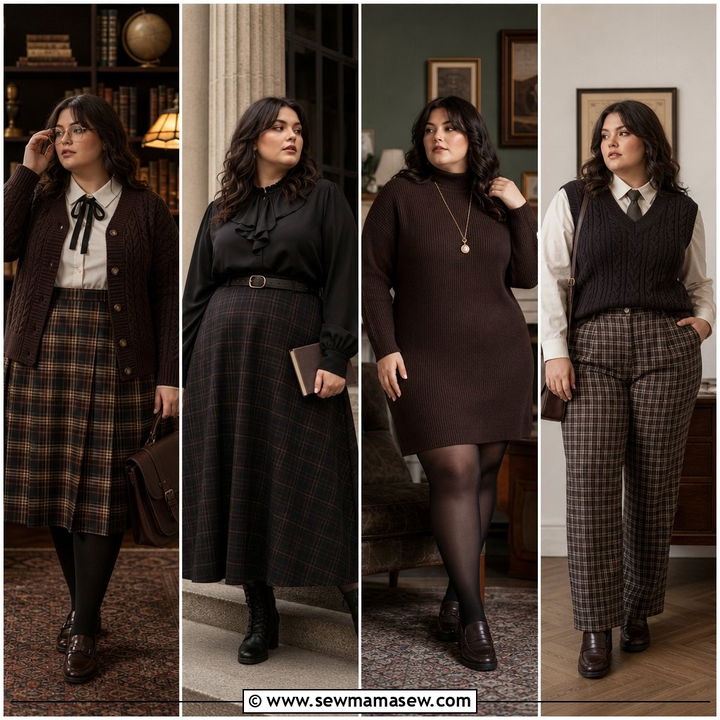 20 Dark Academia Outfits Plus Size for Chic Style