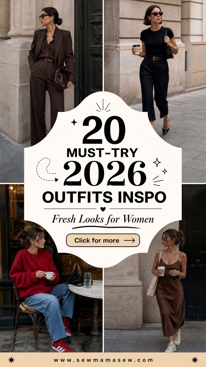 20 Must-Try 2026 Outfits Inspo for Women - 20 Must-Try 2026 Outfits Inspo for Women