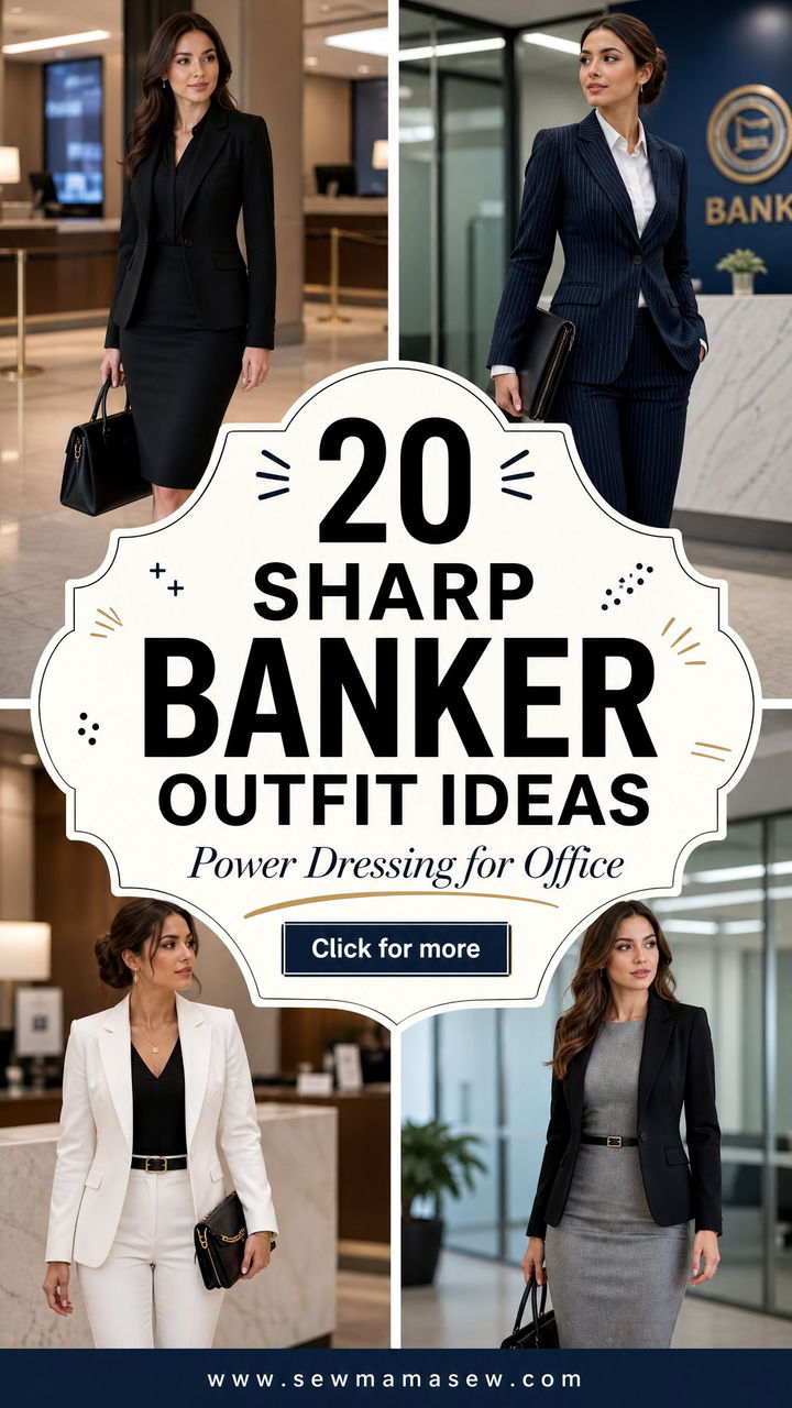 20 Sharp Banker Outfit Ideas for the Office - 20 Sharp Banker Outfit Ideas for the Office