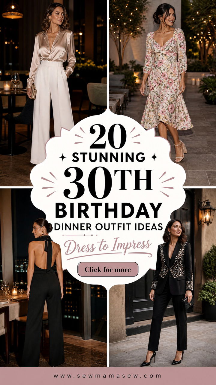 20 Stunning 30th Birthday Dinner Outfit Ideas to Try - 20 Stunning 30th Birthday Dinner Outfit Ideas to Try