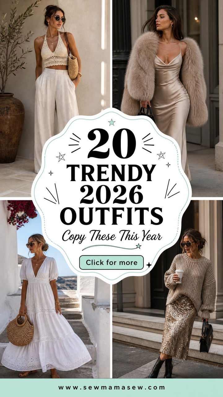 20 Trendy 2026 Outfits to Copy This Year - 20 Trendy 2026 Outfits to Copy This Year
