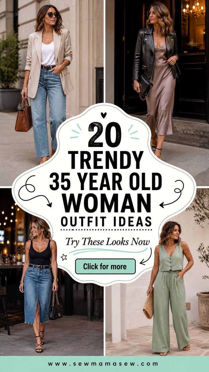 20 Trendy 35 Year Old Woman Outfit Ideas to Try Now - 20 Trendy 35 Year Old Woman Outfit Ideas to Try Now
