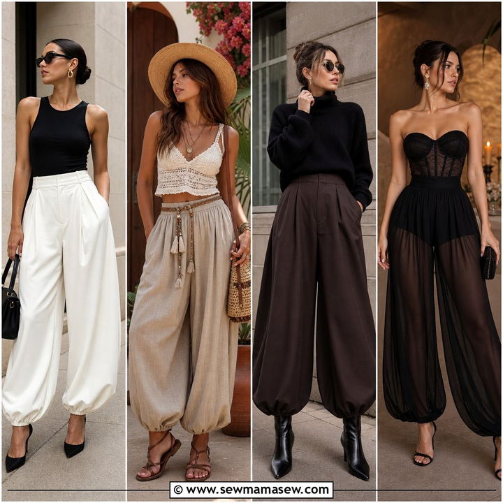 20 Trendy Balloon Pants Outfits to Try in 2026