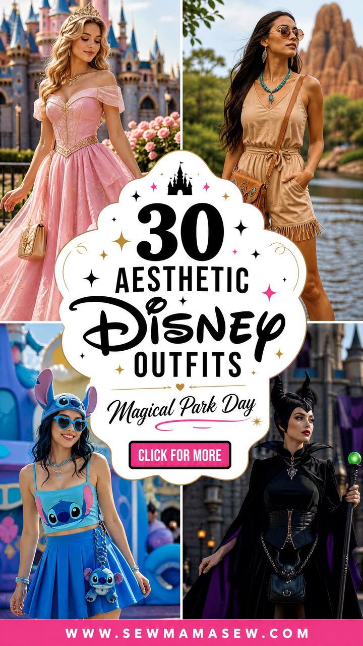 30 Aesthetic Disney Outfits for a Magical Park Day - 30 Aesthetic Disney Outfits for a Magical Park Day