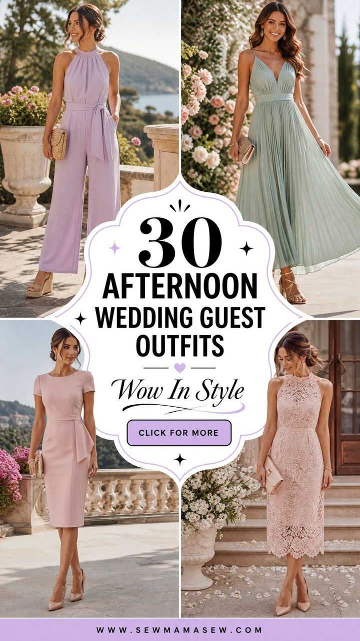 30 Afternoon Wedding Guest Outfits to Wow in Style - 30 Afternoon Wedding Guest Outfits to Wow in Style