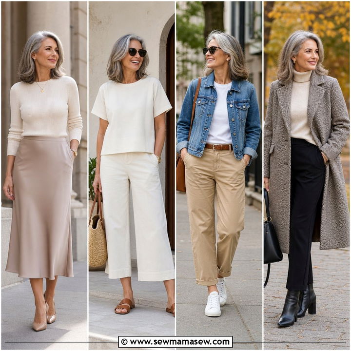 30 Aging Gracefully Outfit Ideas for Timeless Style