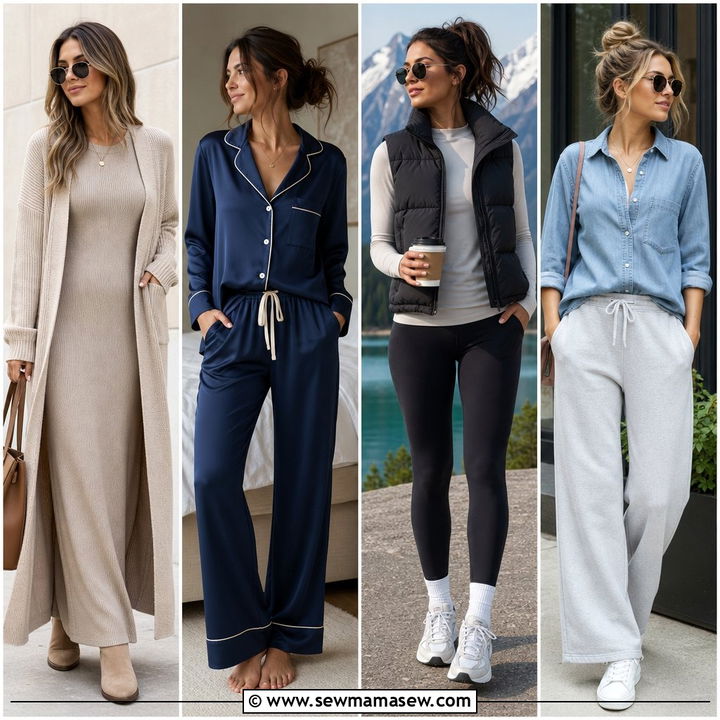 30 Airport Outfit Ideas for Red Eye Flight Comfort