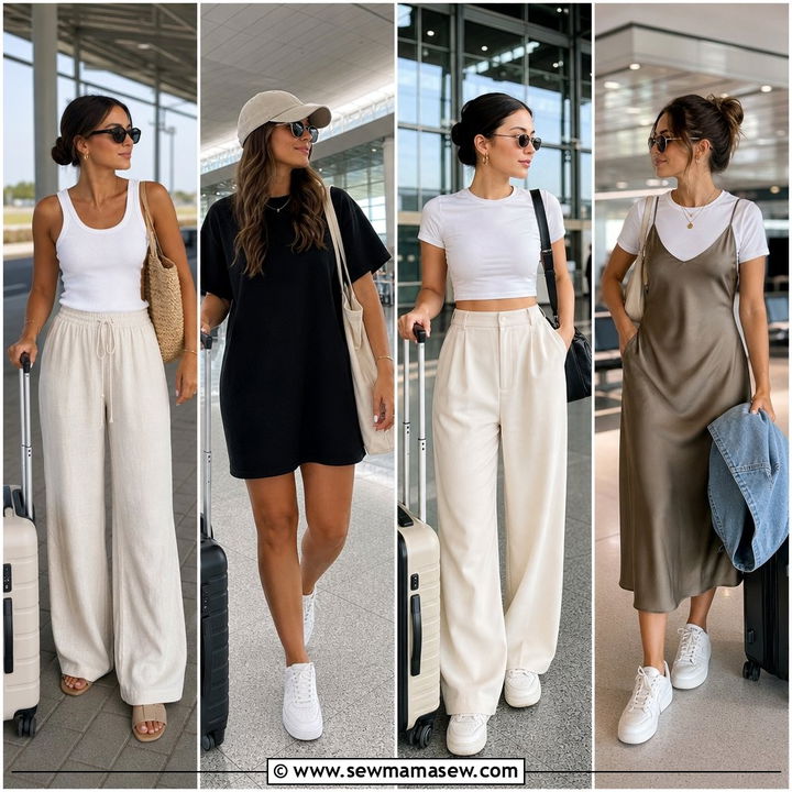 30 Airport Outfit Ideas for Warm Weather Destinations