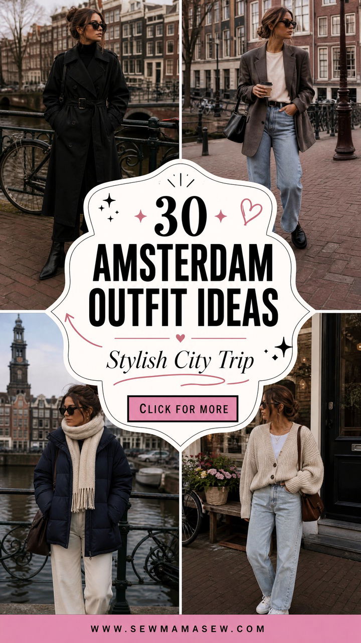30 Amsterdam Outfit Ideas for a Stylish City Trip - 30 Amsterdam Outfit Ideas for a Stylish City Trip