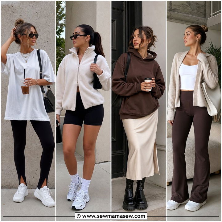 30 Athleisure Outfit Ideas for Work From Home Days