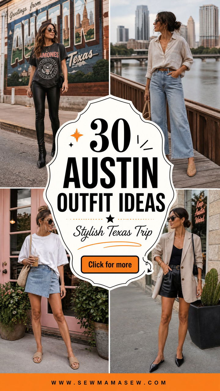 30 Austin Outfit Ideas for a Stylish Texas Trip - 30 Austin Outfit Ideas for a Stylish Texas Trip