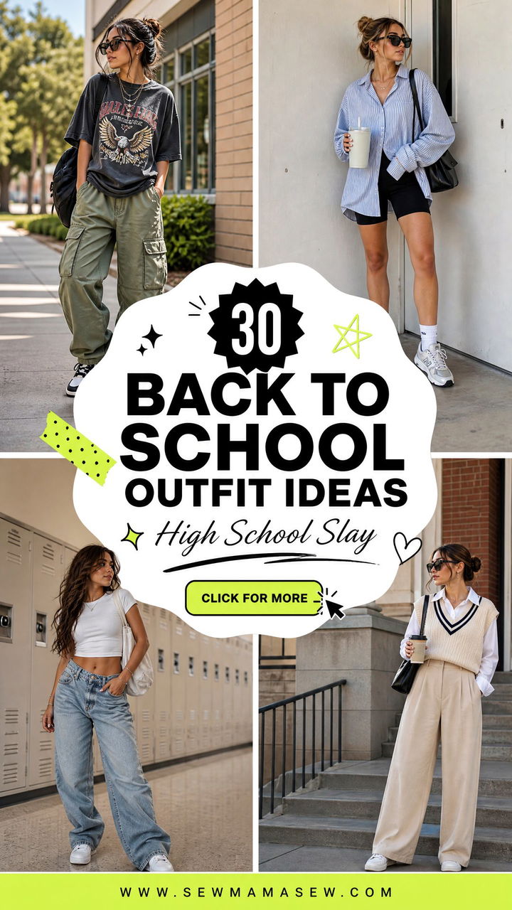 30 Back to School Outfit Ideas High School 2026 - 30 Back to School Outfit Ideas High School 2026