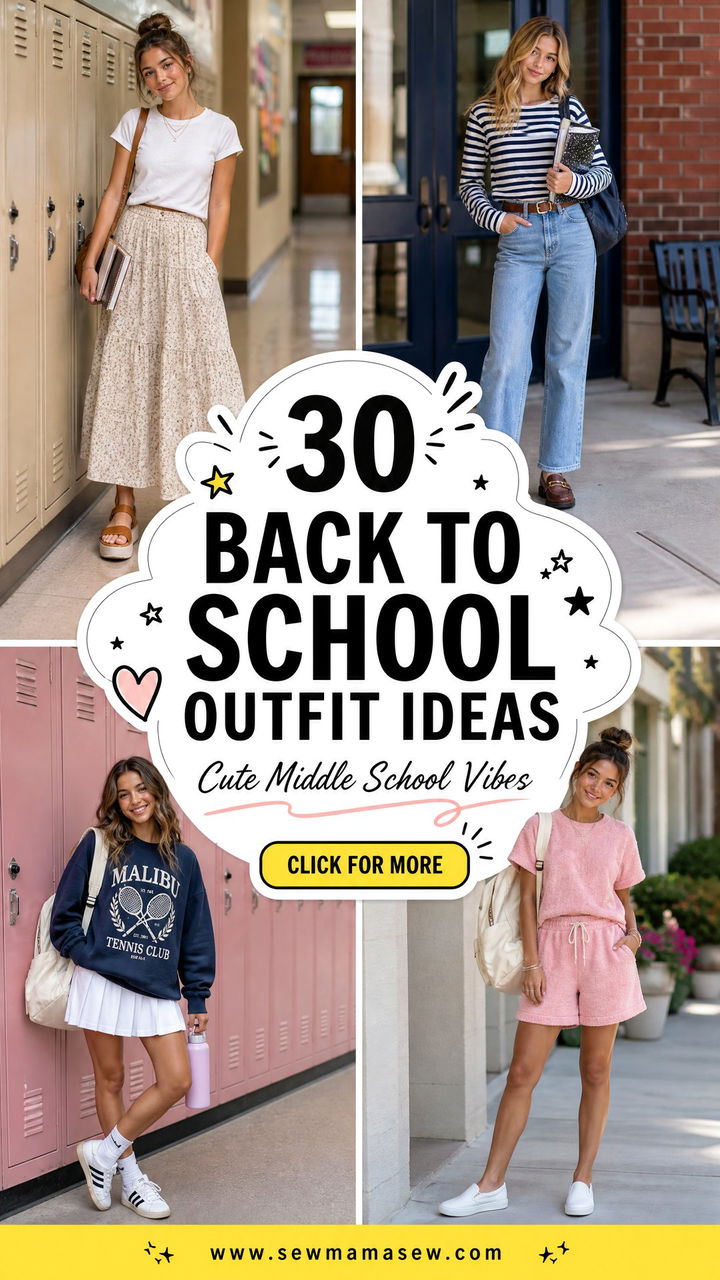 30 Back to School Outfit Ideas Middle School 2026 - 30 Back to School Outfit Ideas Middle School 2026