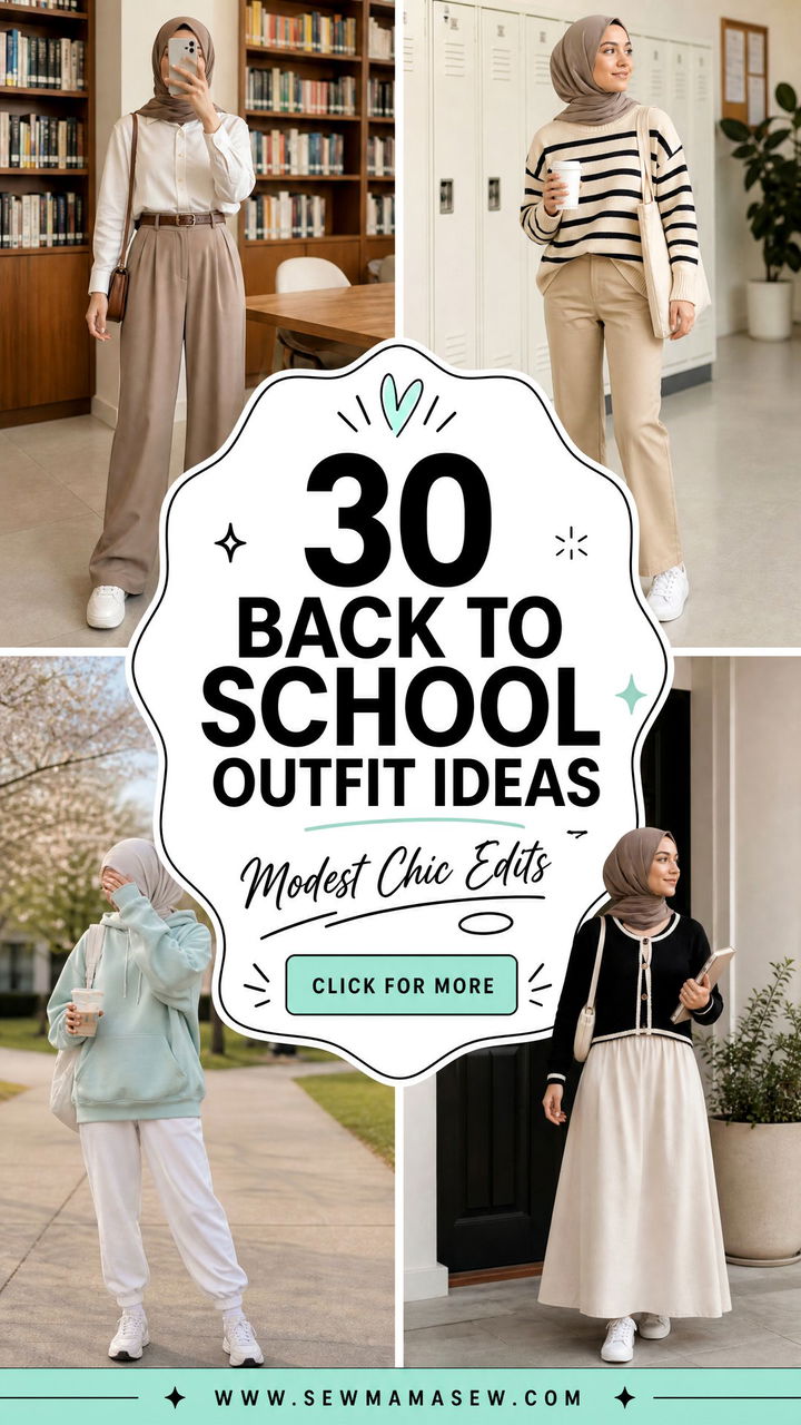 30 Back to School Outfit Ideas Modest 2026 Trends - 30 Back to School Outfit Ideas Modest 2026 Trends