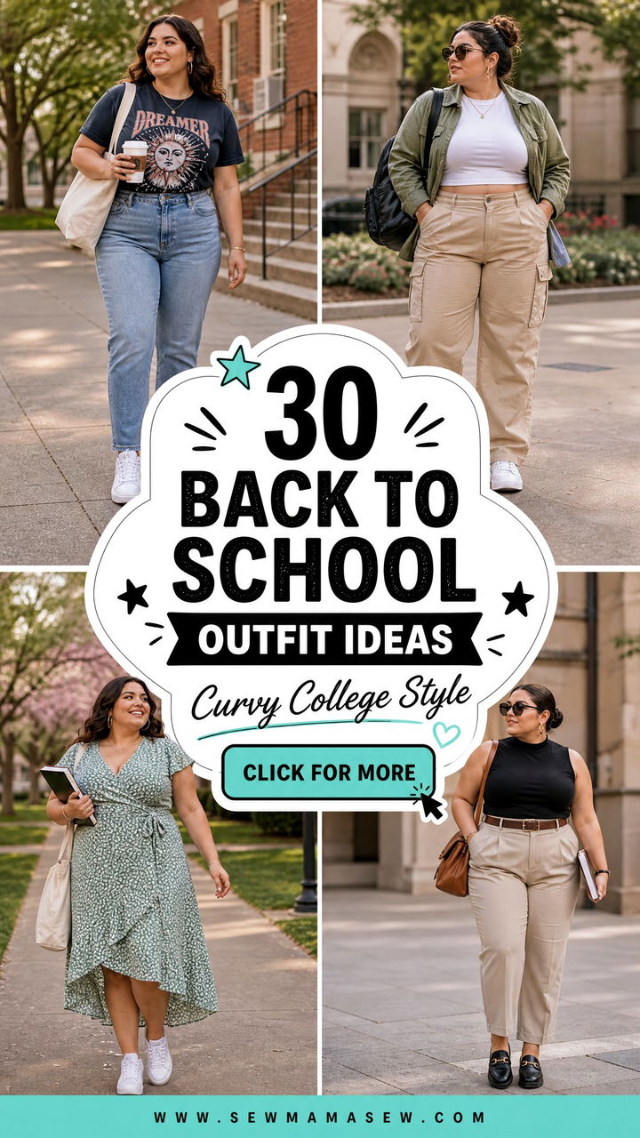 30 Back to School Outfit Ideas Plus Size College Style - 30 Back to School Outfit Ideas Plus Size College Style