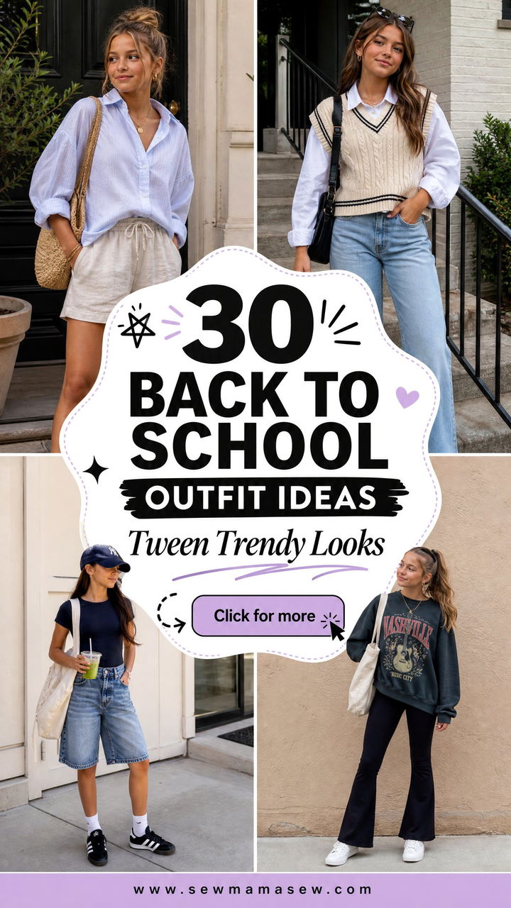 30 Back to School Outfit Ideas for Tweens 2026 - 30 Back to School Outfit Ideas for Tweens 2026