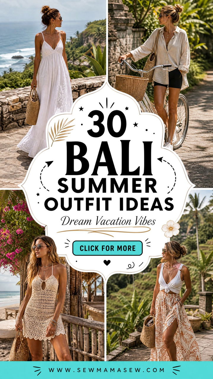 30 Bali Summer Outfit Ideas for Your Dream Vacation - 30 Bali Summer Outfit Ideas for Your Dream Vacation